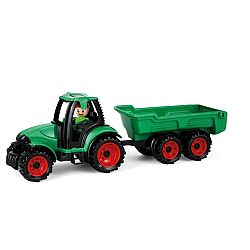 Lena Traktor s vlečkou Truckies, 32 cm