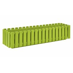 PLASTKON Truhlík FENCY plastový zelený - 75 x 18,5 cm 