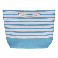 Plážová taška Stripes 52 x 38 cm, modrá
