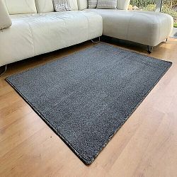 Vopi Kusový koberec Capri antracit, 80 x 150 cm